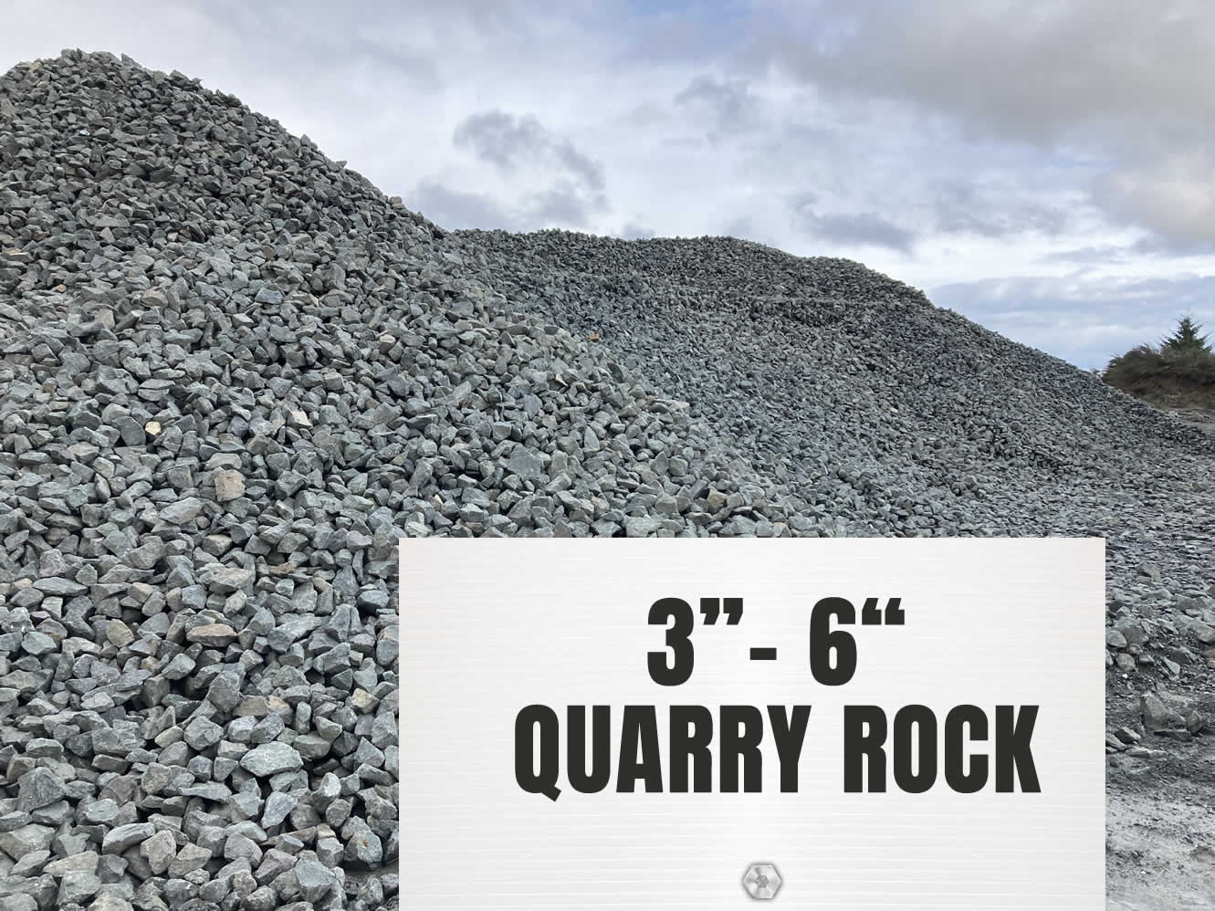 3"- 6" Quarry Rock