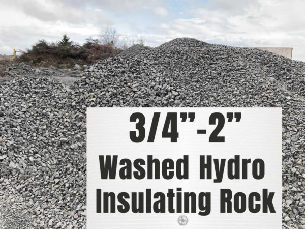 3/4”-2” Washed Hydro Insulating Rock